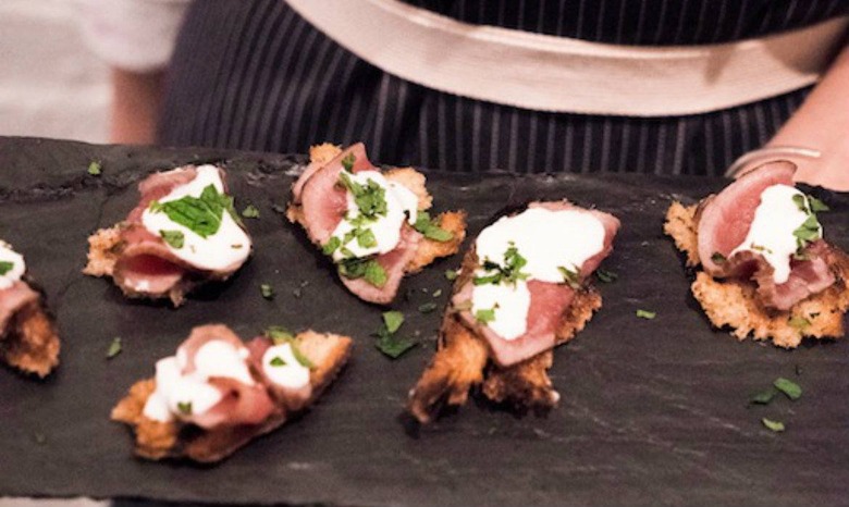 Don Julio Reposado Cured Roast Beef on Toast